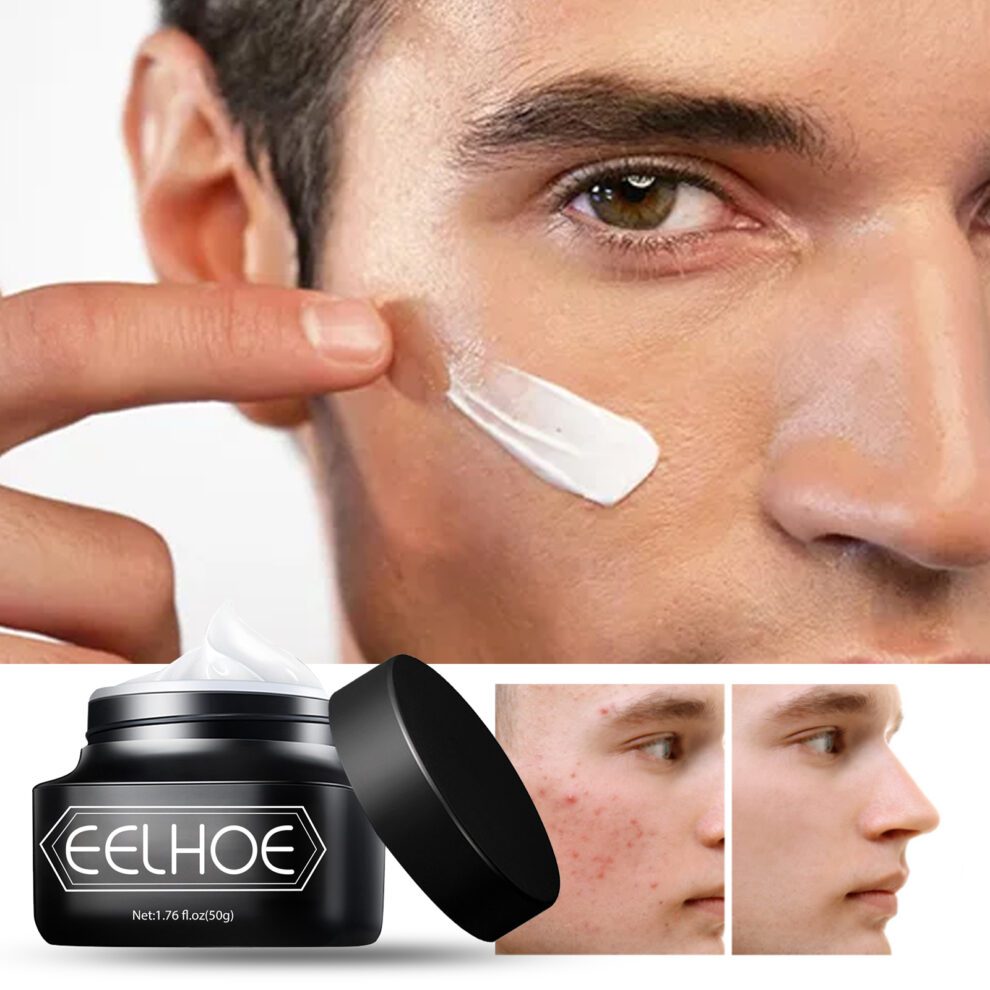 EELHOE Men's Daily Light Cream with Natural Extracts - Fresh Youthful Glow - Image 2