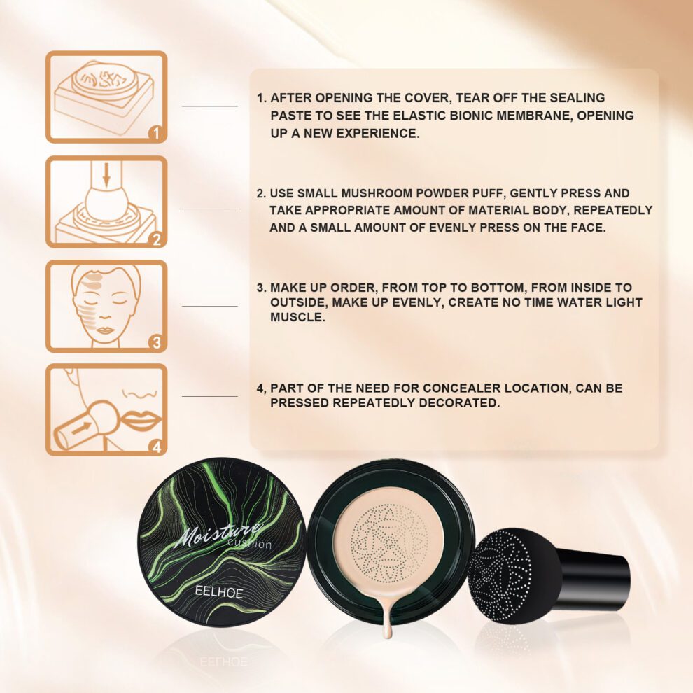 EELHOE Moisture Cushion: Daily Glow with Natural Smooth Skin Care - Image 7