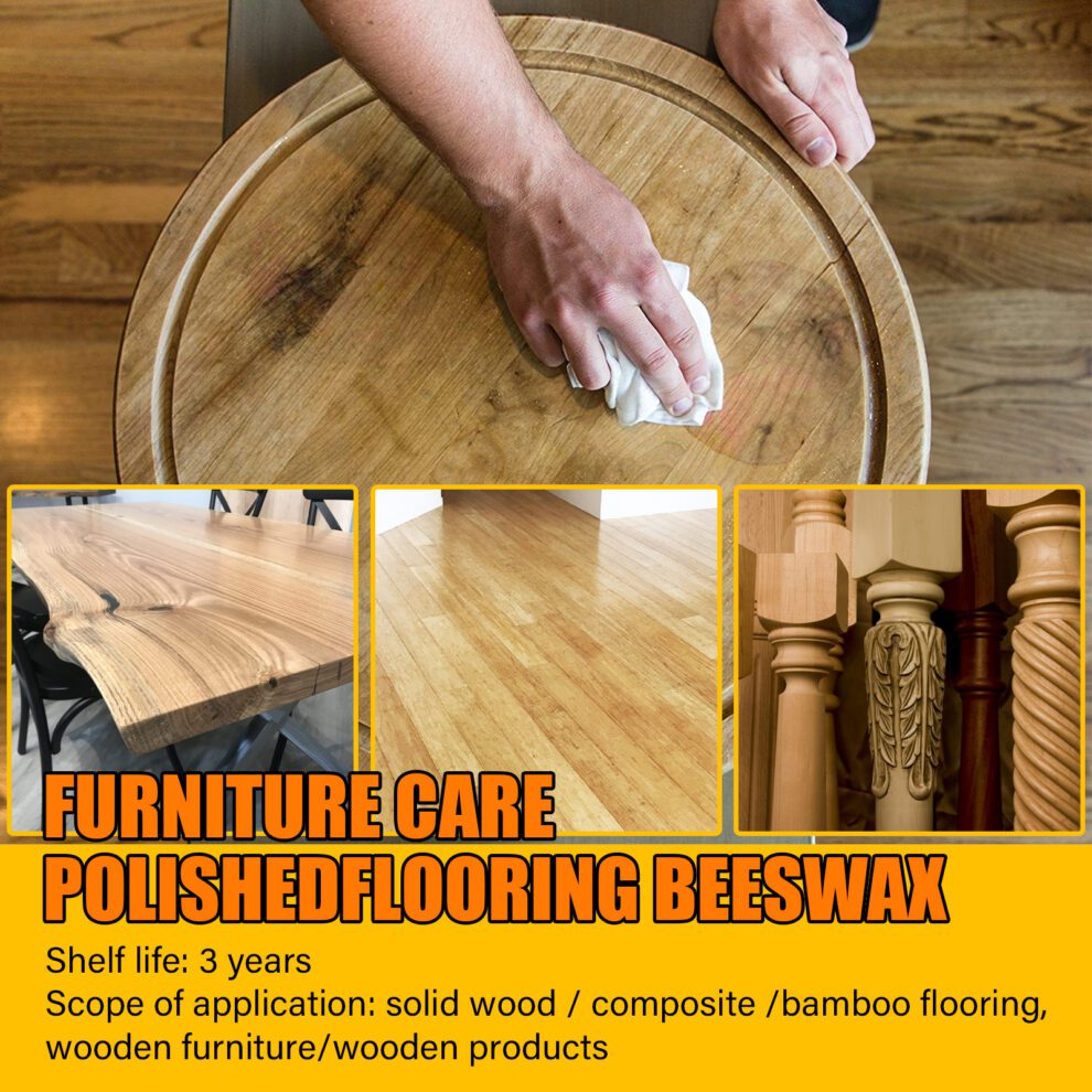 EELHOE Natural Beeswax Polish: Gentle Daily Care for Wood Furniture - Image 3