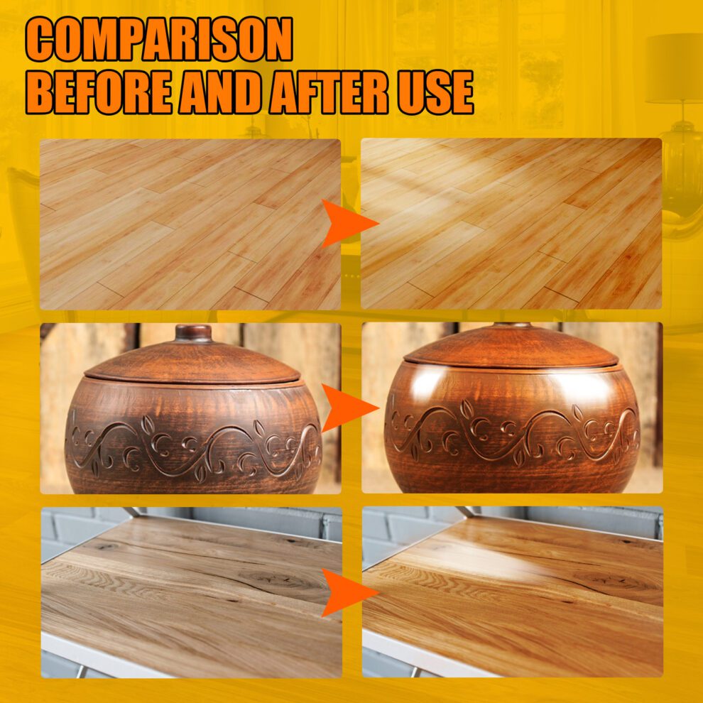 EELHOE Natural Beeswax Polish: Gentle Daily Care for Wood Furniture - Image 4