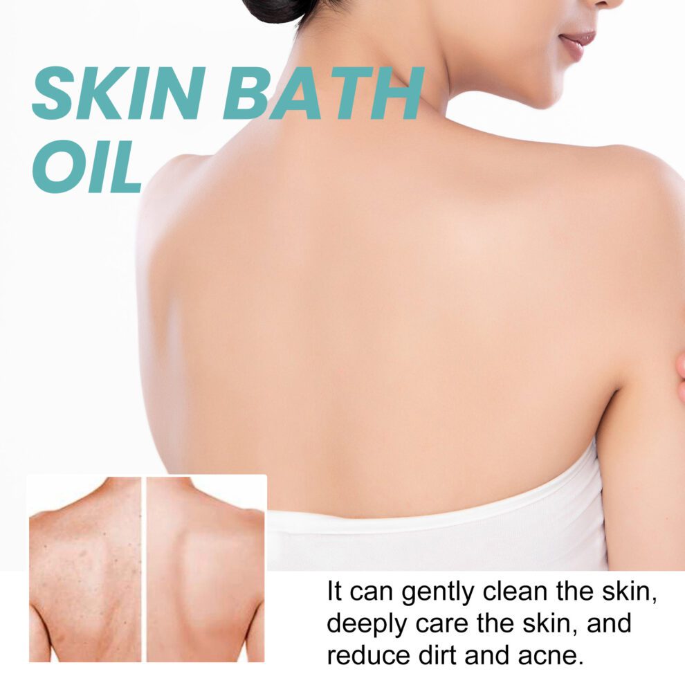 EELHOE Natural Body Bath Oil - Gentle Daily Care, Soft Smooth Skin - Image 3