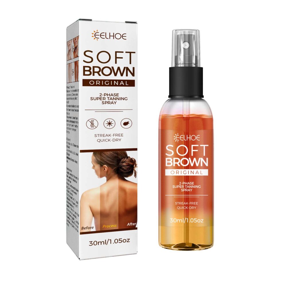 EELHOE Natural Bronzer Spray - Daily Glow with Nutrient Oils - Image 2