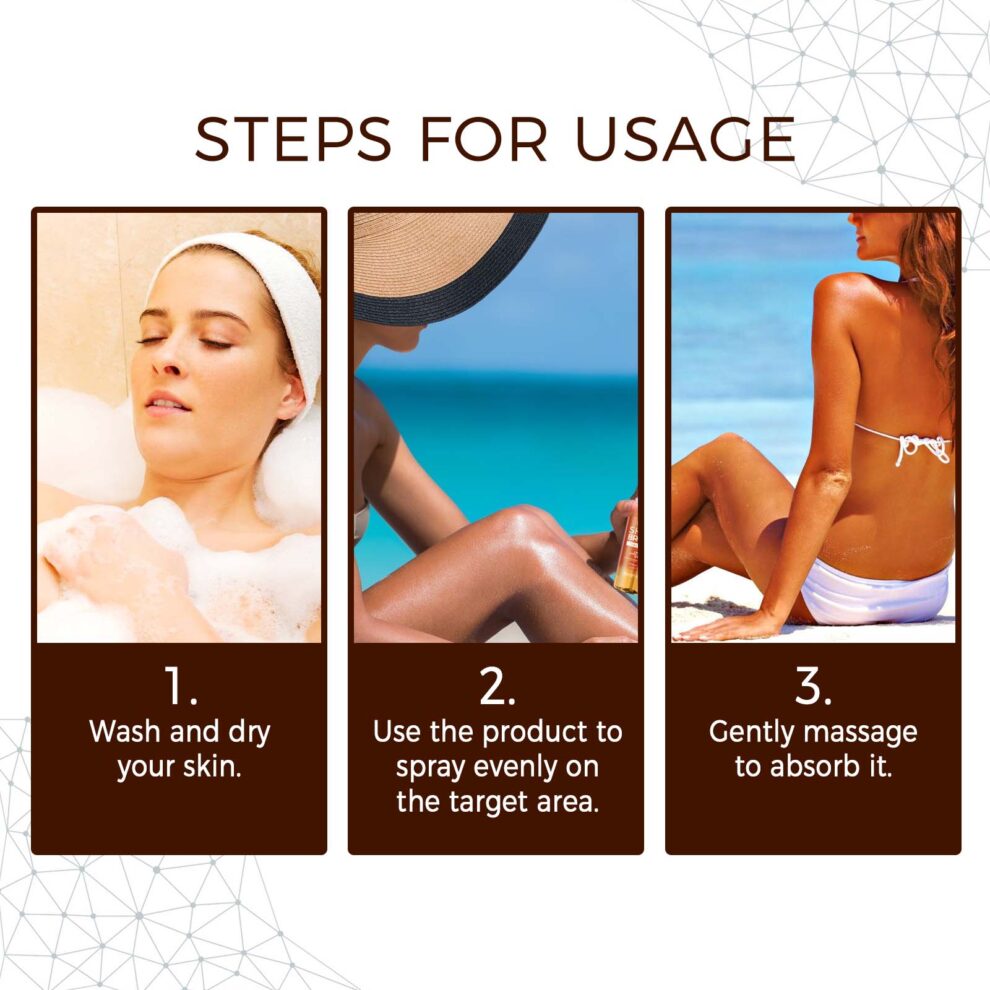 EELHOE Natural Bronzer Spray - Daily Glow with Nutrient Oils - Image 6