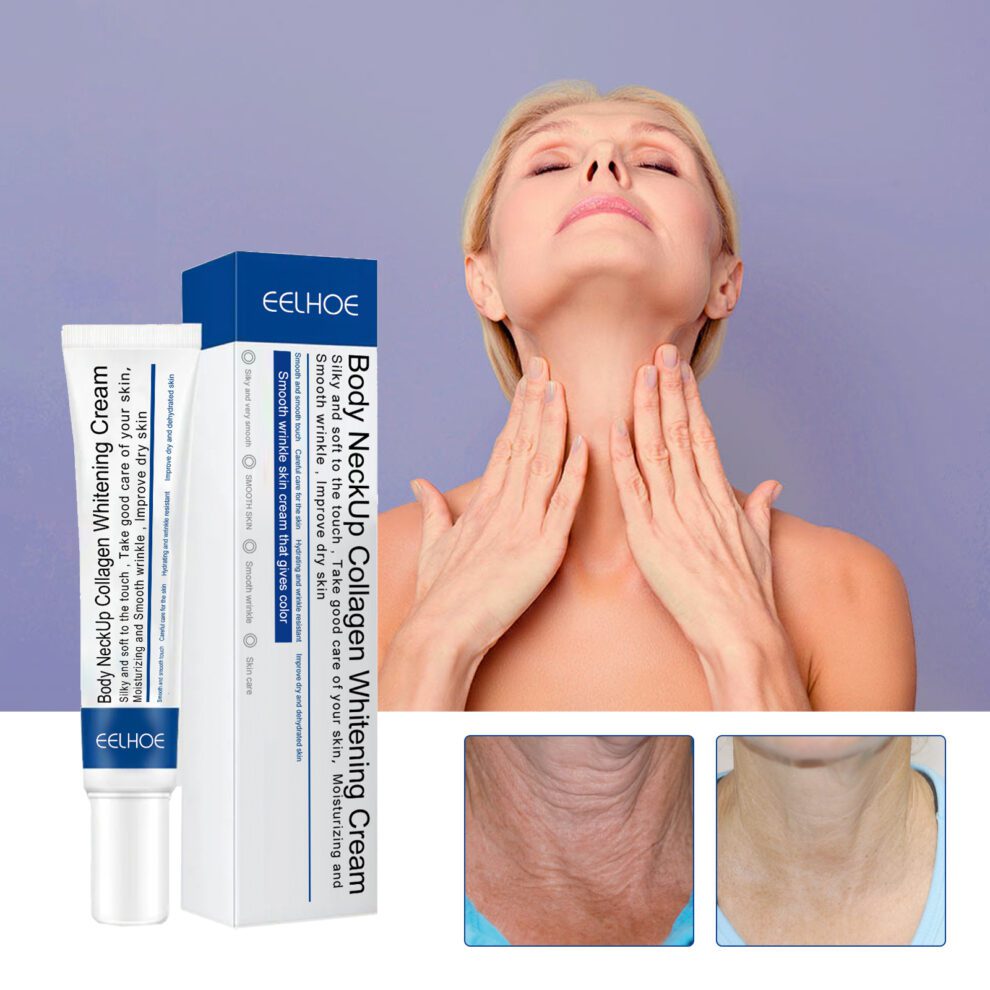 EELHOE Natural Collagen Neck Cream - Hydrate & Brighten Daily Care - Image 2