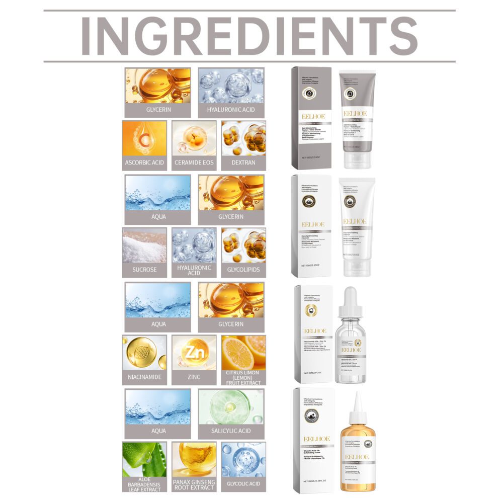 EELHOE Natural Daily Skincare Set - Gentle Moisturizing & Brightening - Image 5