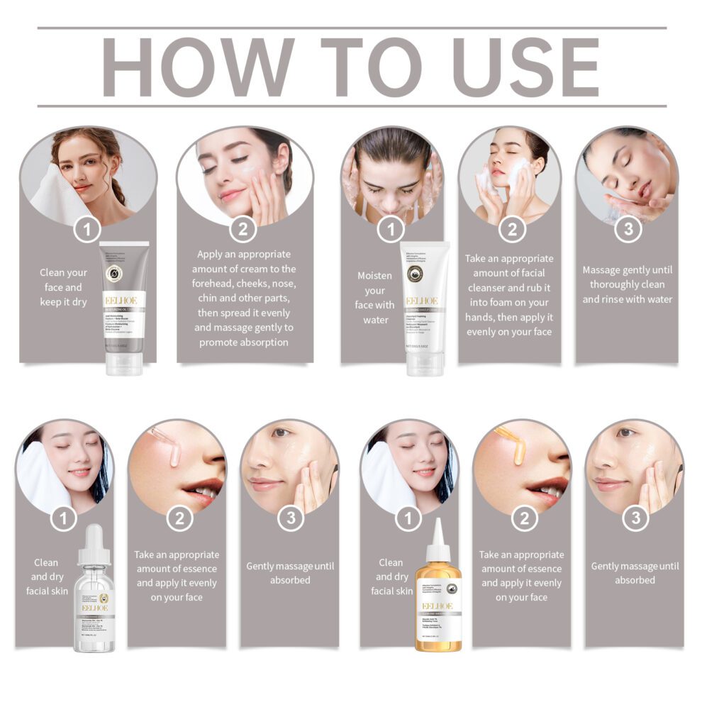 EELHOE Natural Daily Skincare Set - Gentle Moisturizing & Brightening - Image 6