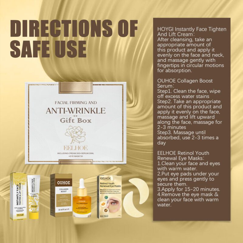 EELHOE Natural Facial Care Gift Set, Moisturizing Daily Care for Face & Eyes - Image 6