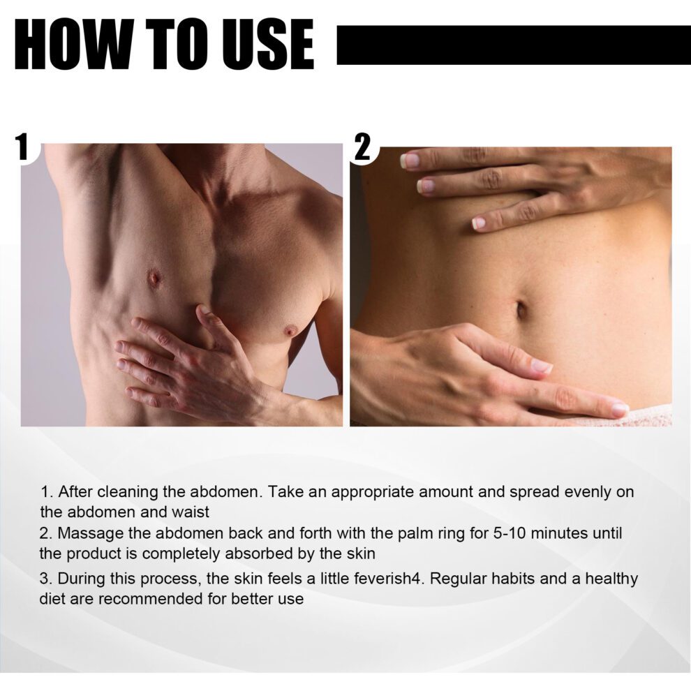 EELHOE Natural Ginger Abdominal Cream - Daily Nourish & Care - Image 6