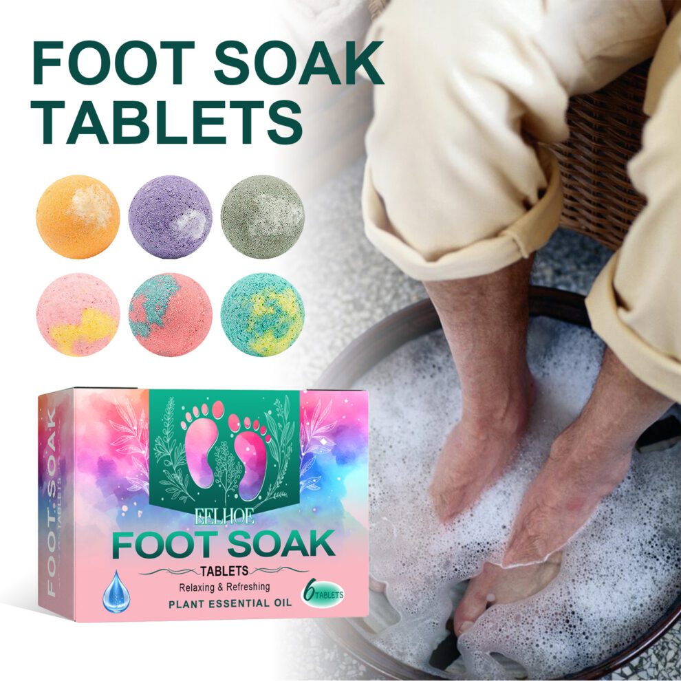EELHOE Natural Ginger Foot Bath Balls - Daily Relaxing Care - Image 2