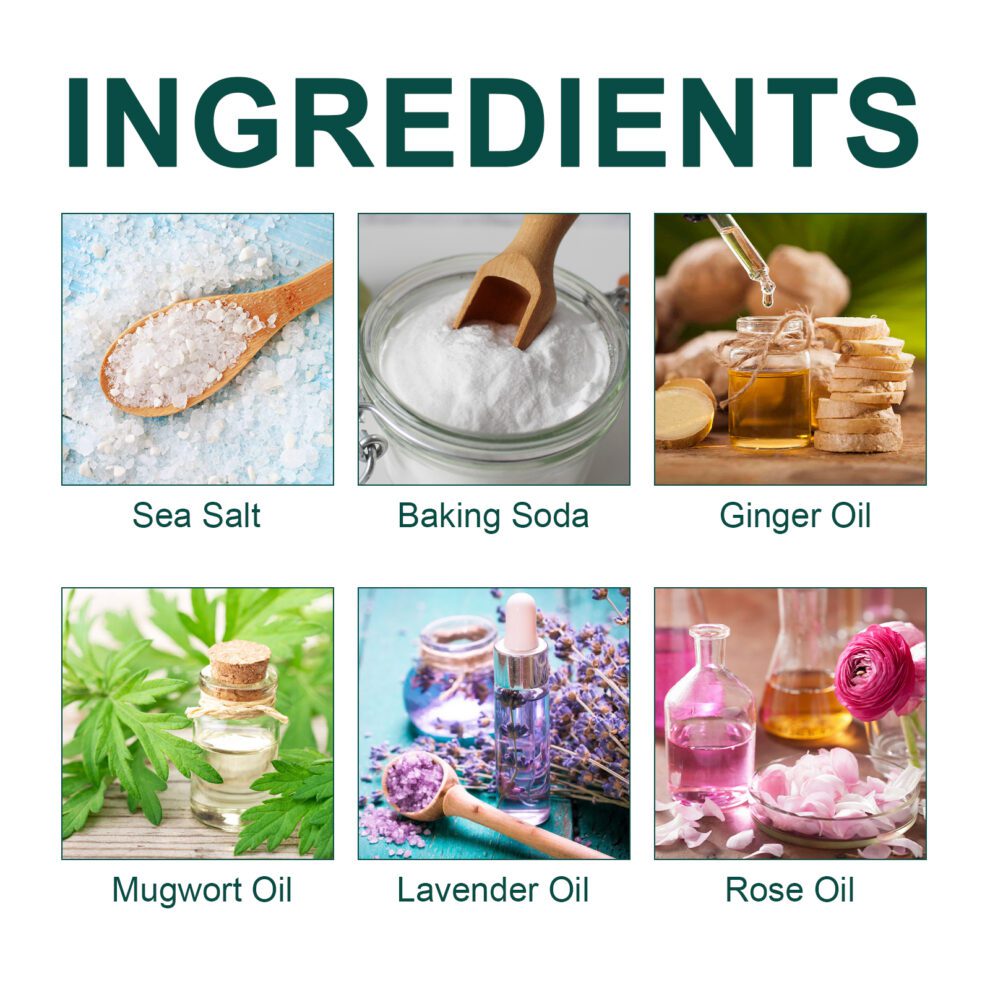 EELHOE Natural Ginger Foot Bath Balls - Daily Relaxing Care - Image 5