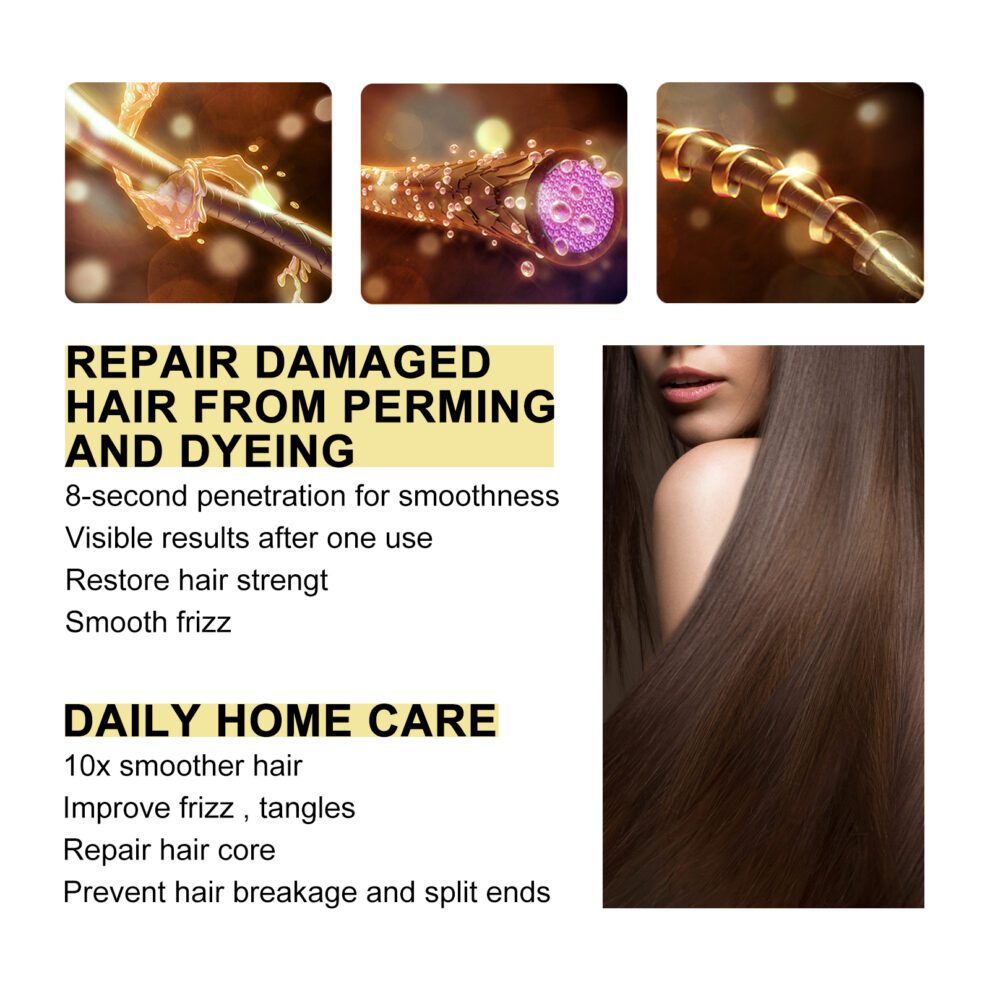 EELHOE Natural Keratin Hair Cream: Smooth, Shiny Daily Care - Image 4