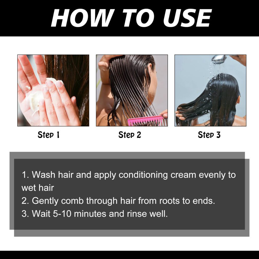 EELHOE Natural Keratin Hair Cream: Smooth, Shiny Daily Care - Image 6