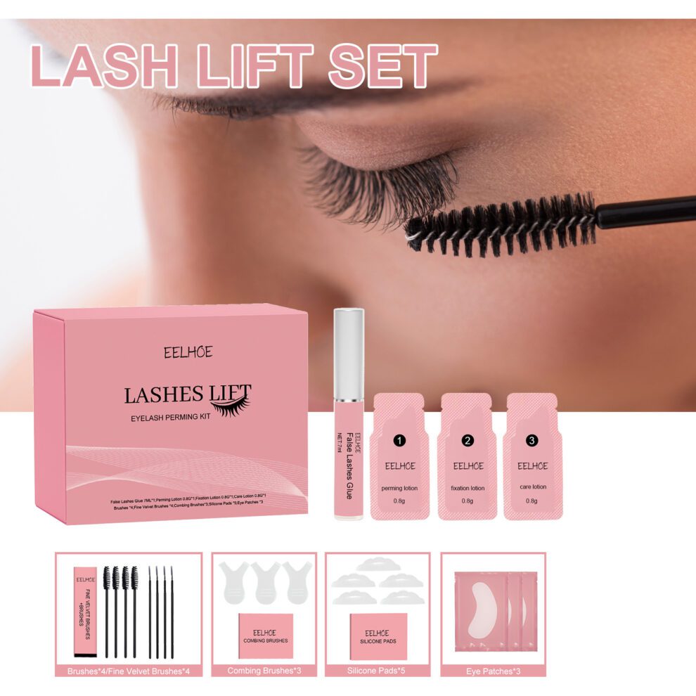 EELHOE Natural Lash Care Set: Thick Curl Daily Glow - Image 3