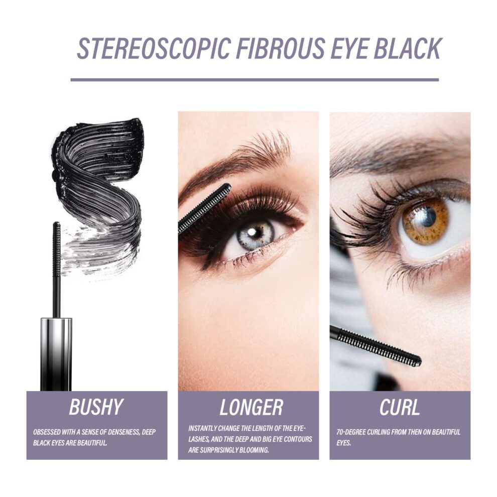 EELHOE Natural Mascara - Gorgeous Thick Lashes, Sweat-Proof Daily Care - Image 6