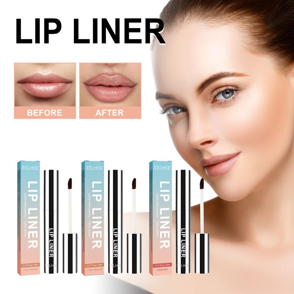 EELHOE Natural Peel Lip Liner - Soft Shine Daily Care - Image 4