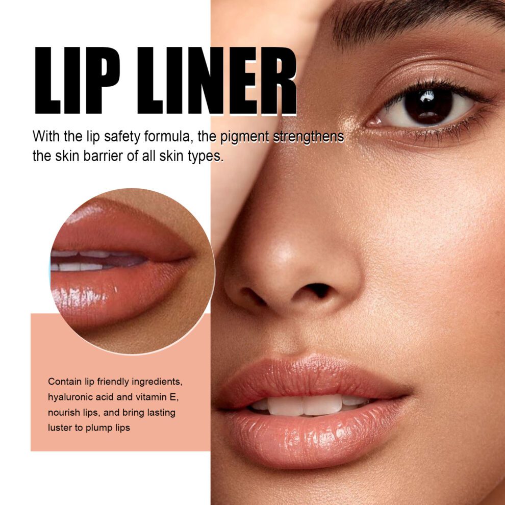 EELHOE Natural Peel Lip Liner - Soft Shine Daily Care - Image 6