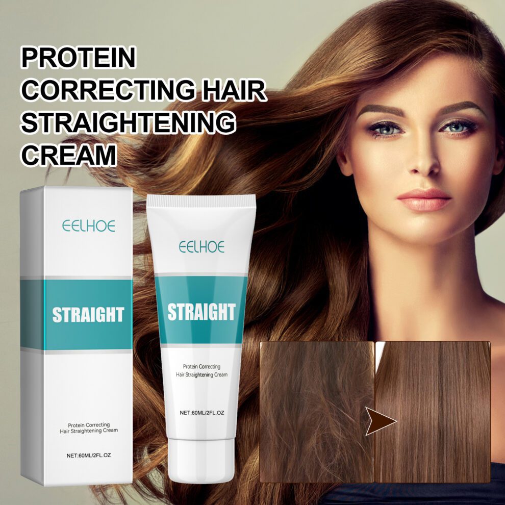 EELHOE Natural Protein Hair Cream - Smooth Frizz Shiny Soft - Image 2