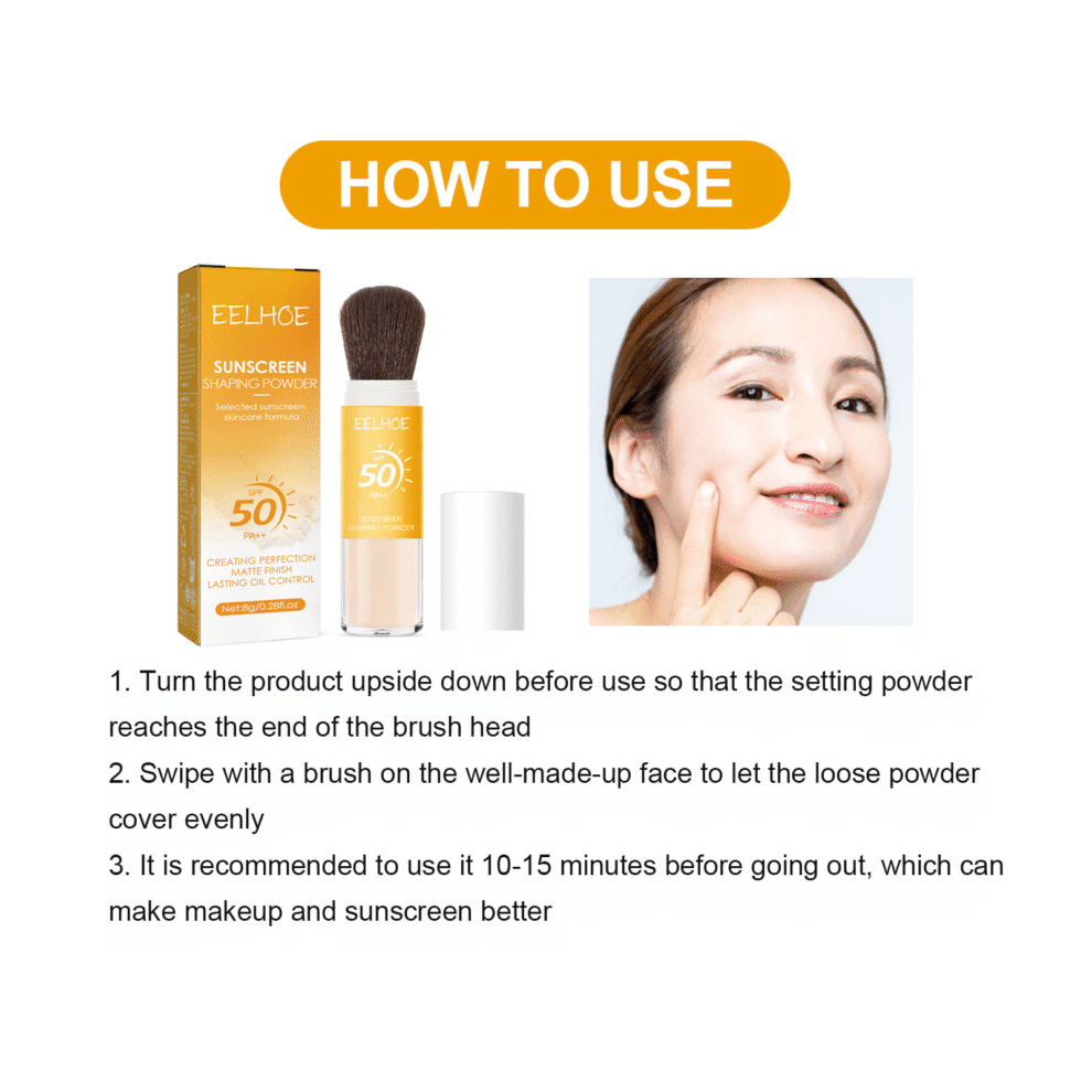EELHOE Natural Setting Powder – Fresh Daily, Long-Lasting Glow - Image 6
