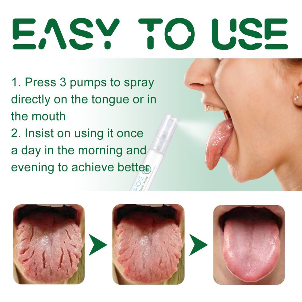 EELHOE Natural Tongue Care Spray - Fresh Mint & Citrus Daily Comfort - Image 6