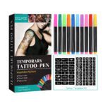 EELHOE Natural Wax Tattoo Pen - DIY Multi-Color Daily Fun
