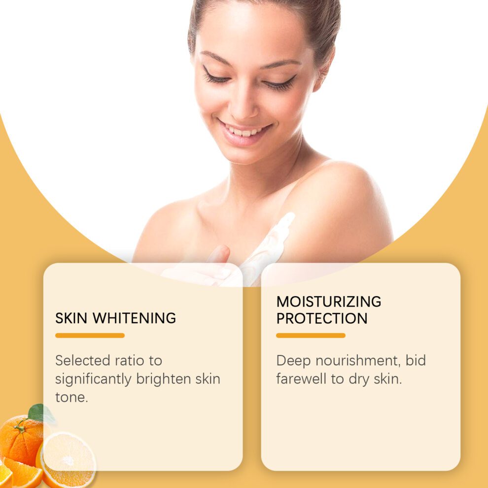 EELHOE Orange Daily Care Body Set - Natural Extracts, Gentle Nourish & Fragrance - Image 3