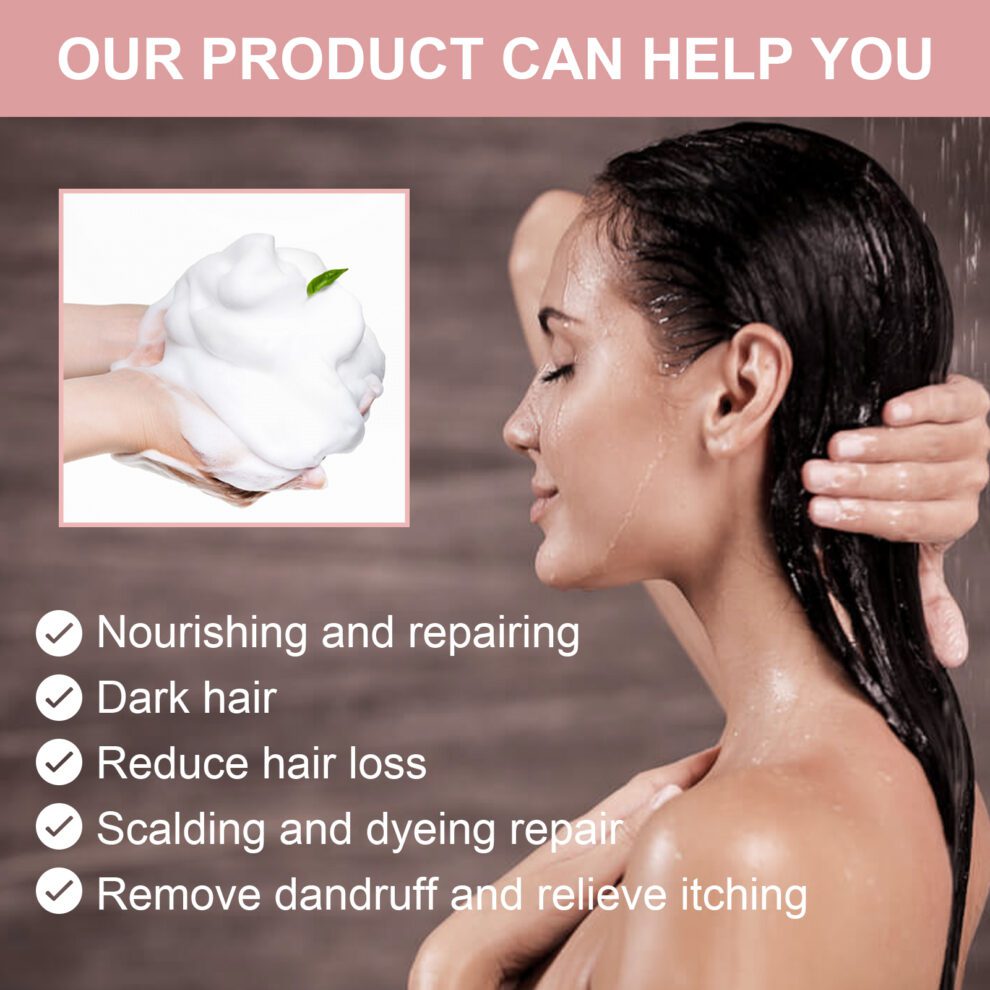 EELHOE Polygonum Daily Care Solid Shampoo Soap - Nourish & Soft Hair - Image 4