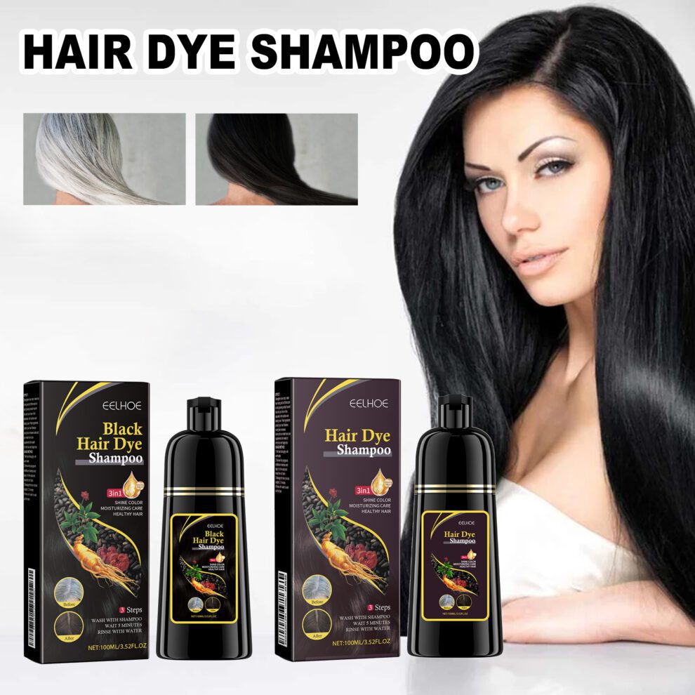 EELHOE Polygonum Shampoo - Natural Daily Care for Silky Black Hair - Image 2
