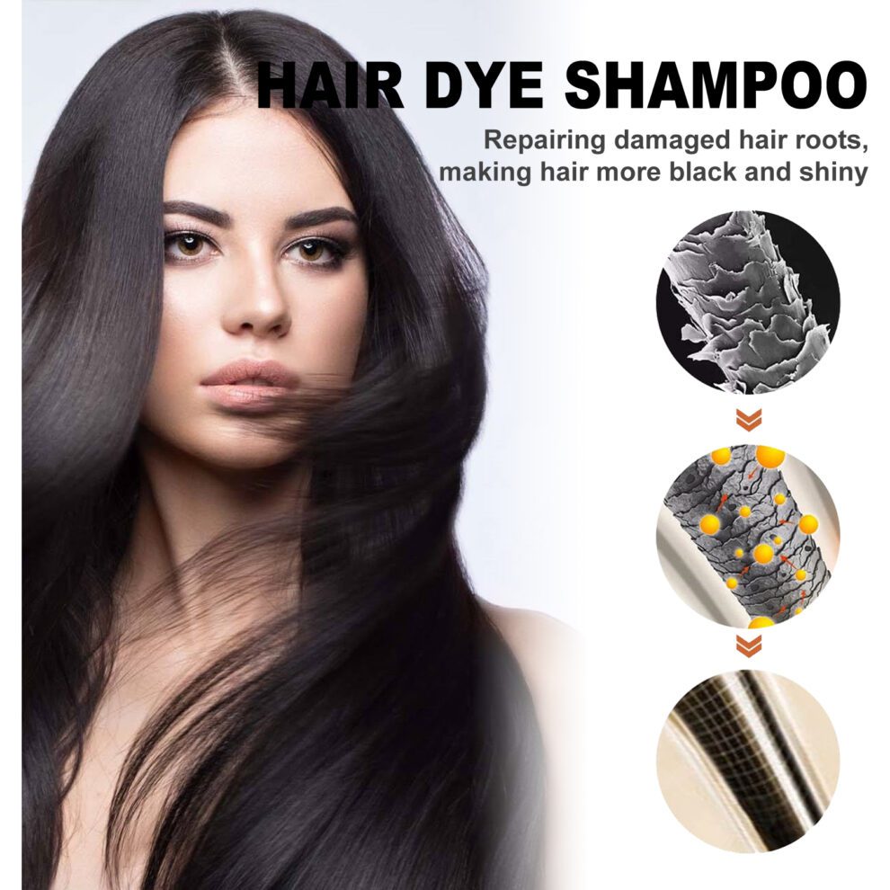 EELHOE Polygonum Shampoo - Natural Daily Care for Silky Black Hair - Image 4