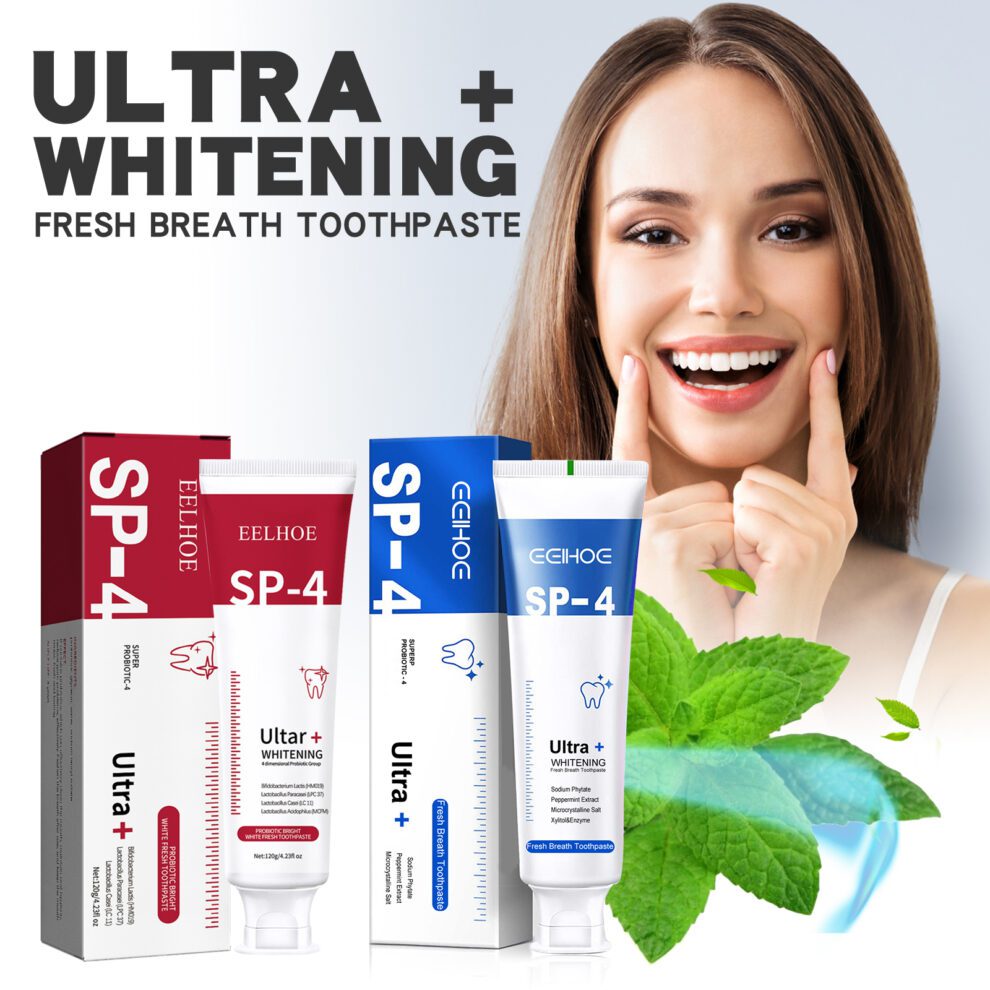 EELHOE Probiotic Whitening Toothpaste - Daily Fresh Smile - Image 2