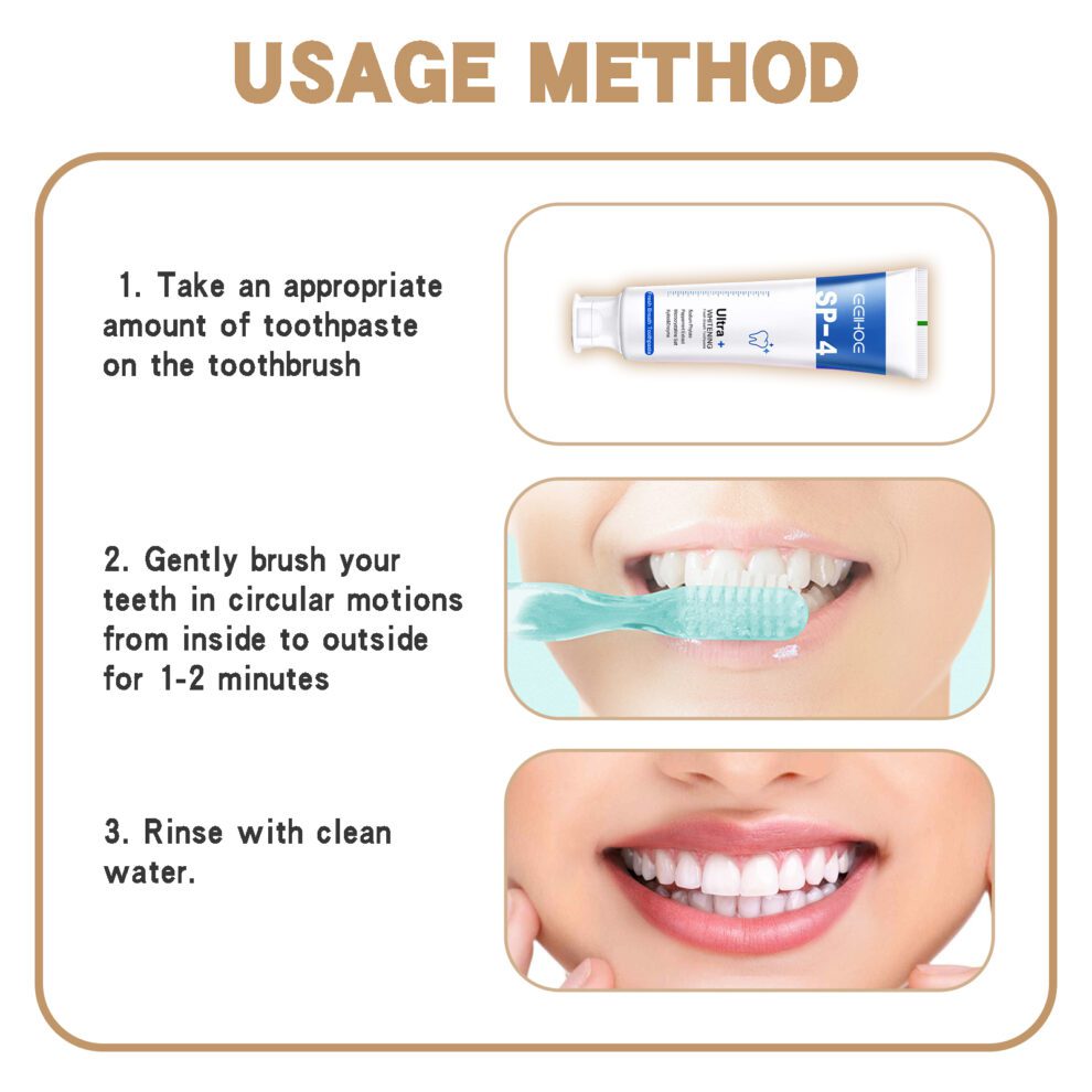 EELHOE Probiotic Whitening Toothpaste - Daily Fresh Smile - Image 4