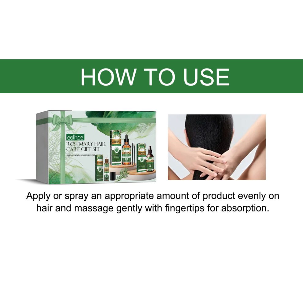 EELHOE Rosemary Daily Hair Care Set - Soft, Fluffy & Nourished - Image 6
