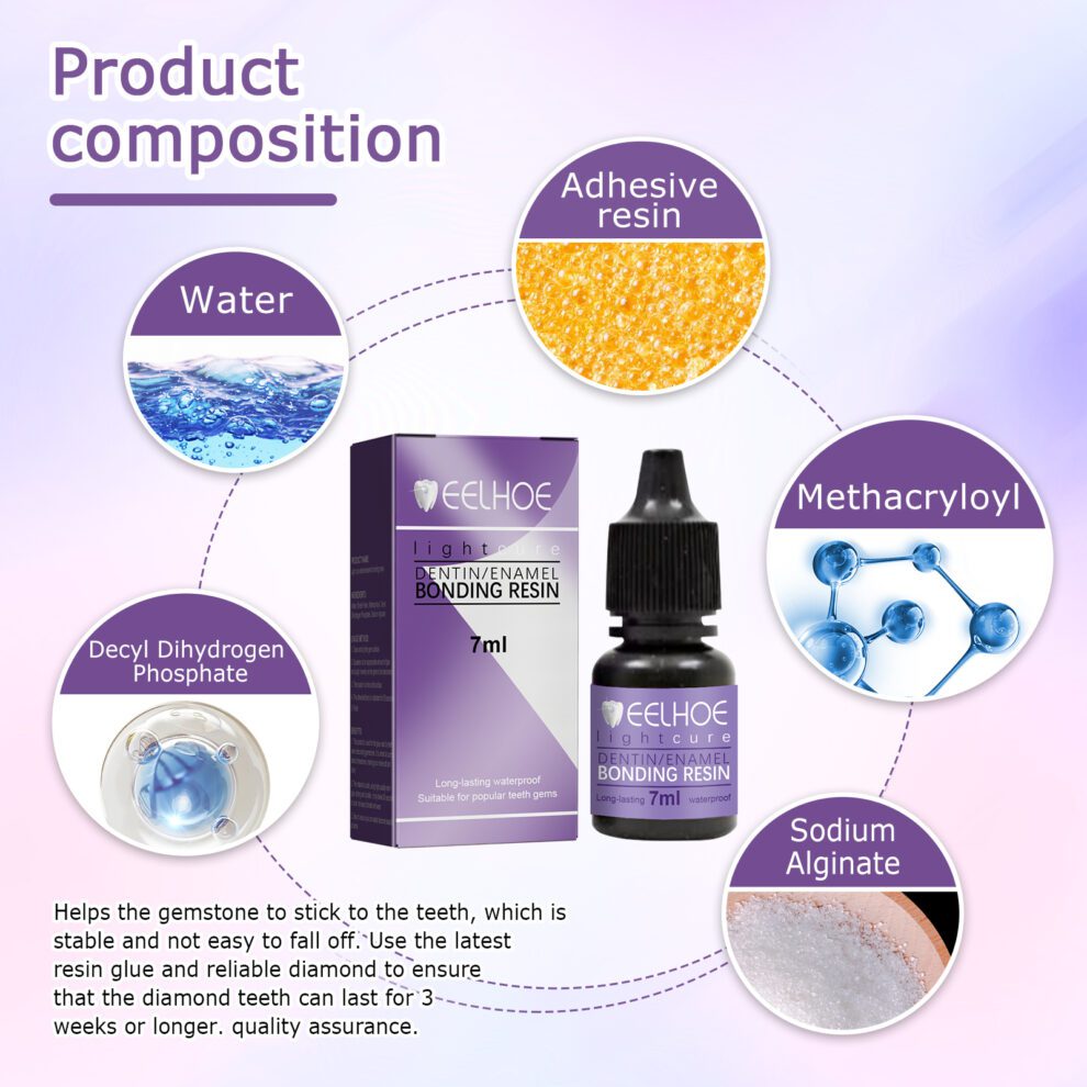 EELHOE Teeth Gem Glue - DIY Fashion Bonding, Natural Daily Care - Image 5