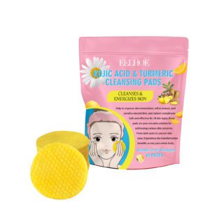 EELHOE Turmeric Orange Cleansing Pads - Gentle Daily Glow Care