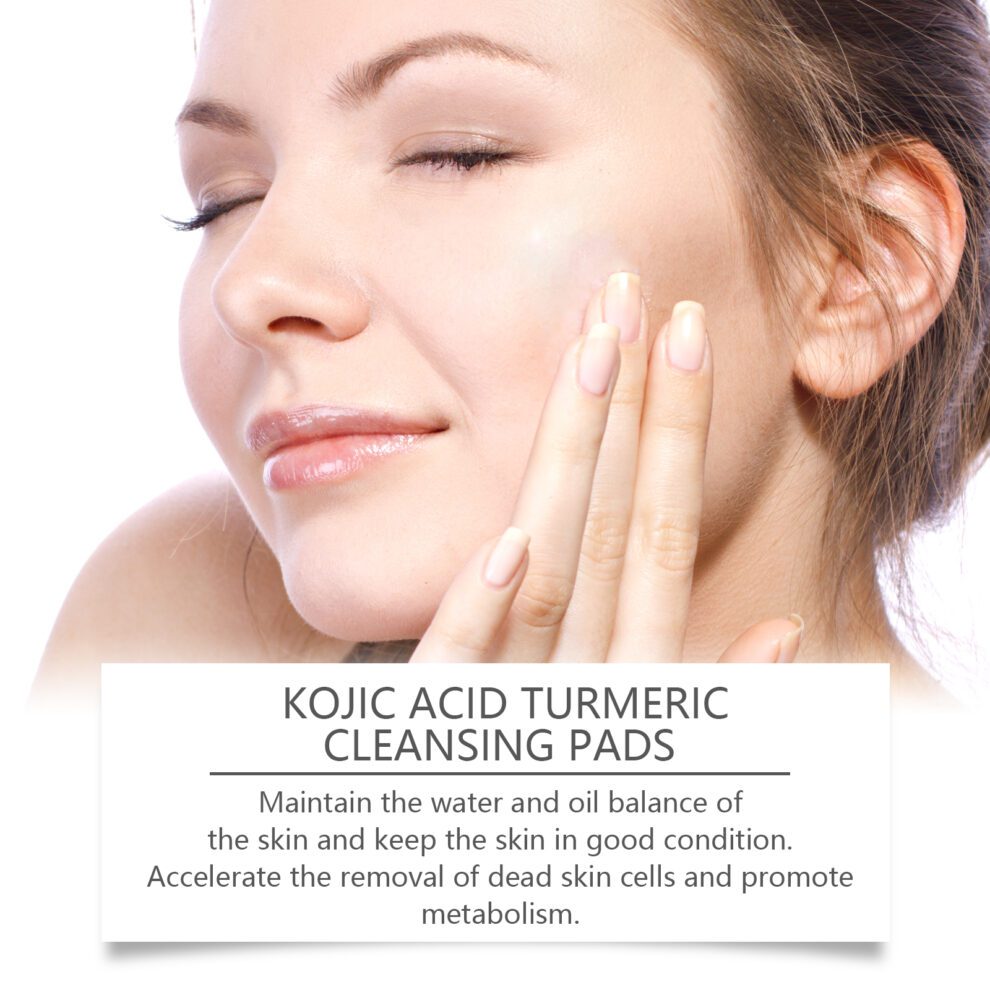 EELHOE Turmeric Orange Cleansing Pads - Gentle Daily Glow Care - Image 5