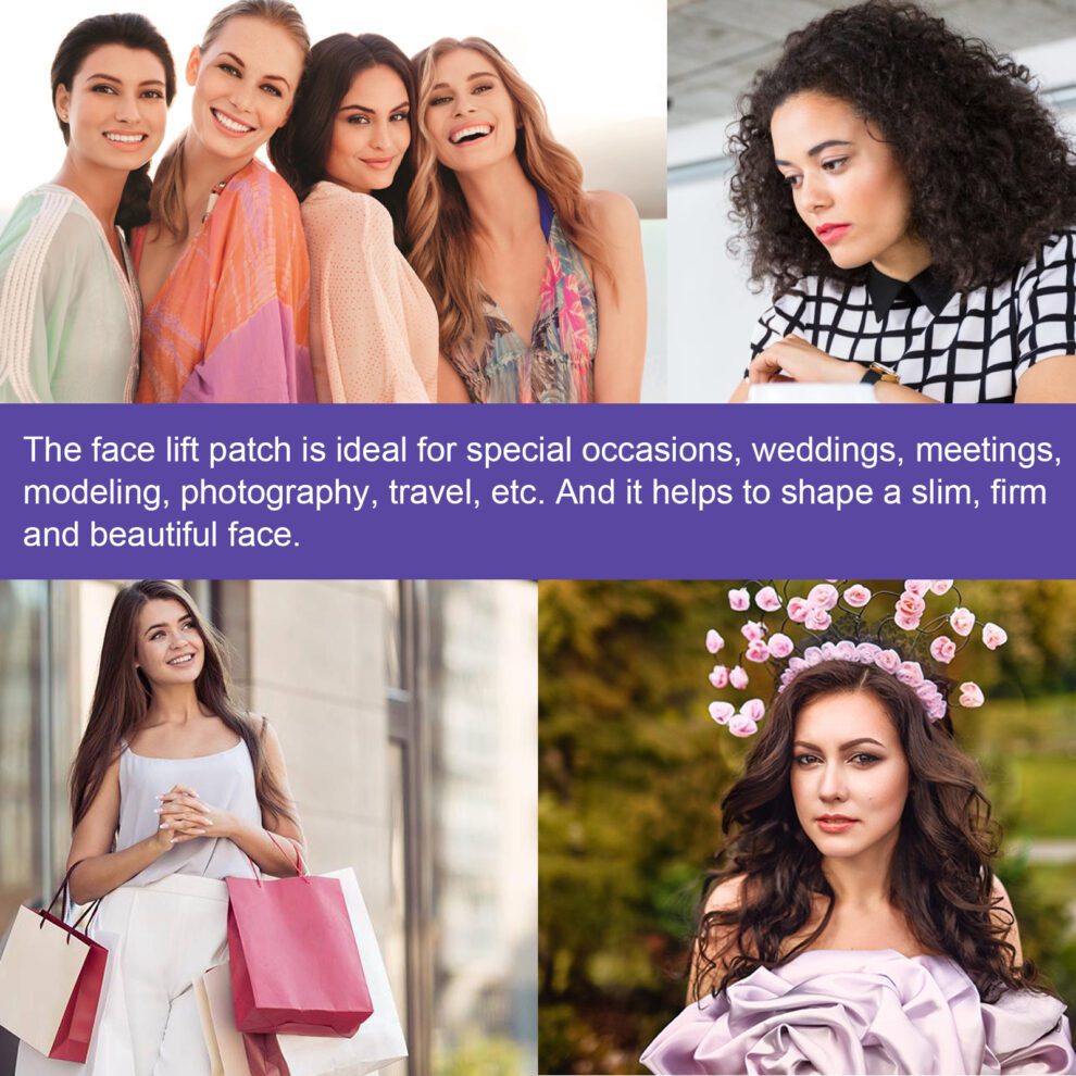 EELHOE V-Face Stickers: Daily Care with Collagen & Hyaluronic - Image 3