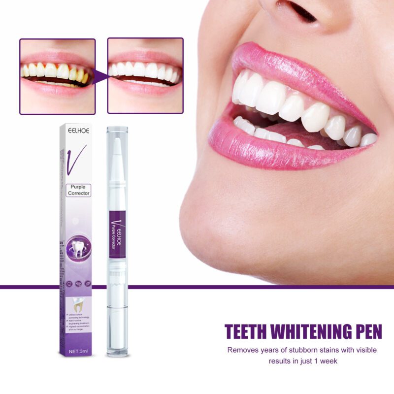 EELHOE V34 Purple Dental Pen: Daily Care for Natural Bright Smiles - Image 2