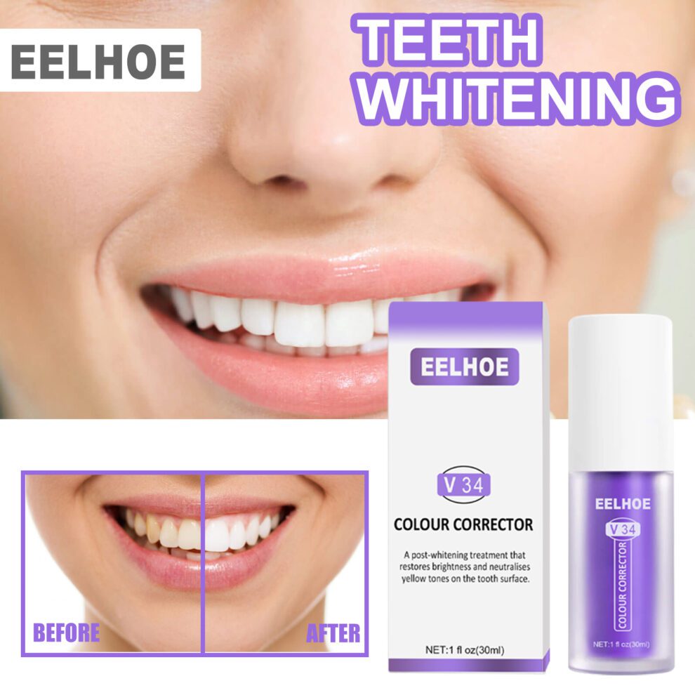 EELHOE V34 Purple Toothpaste: Daily Care for Brighter Smiles - Image 2