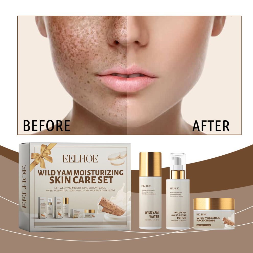 EELHOE Wild Yam Daily Care Set - Gentle Nourish, Refreshing Lotion Cream - Image 2