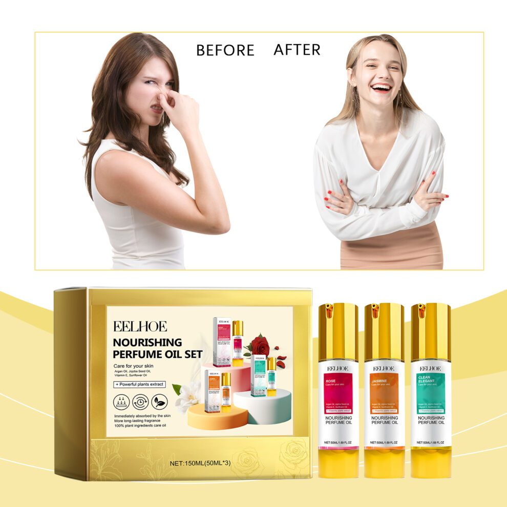 EELHOE Women's Natural Perfume Set – Fresh Floral Fruit Scent - Image 2