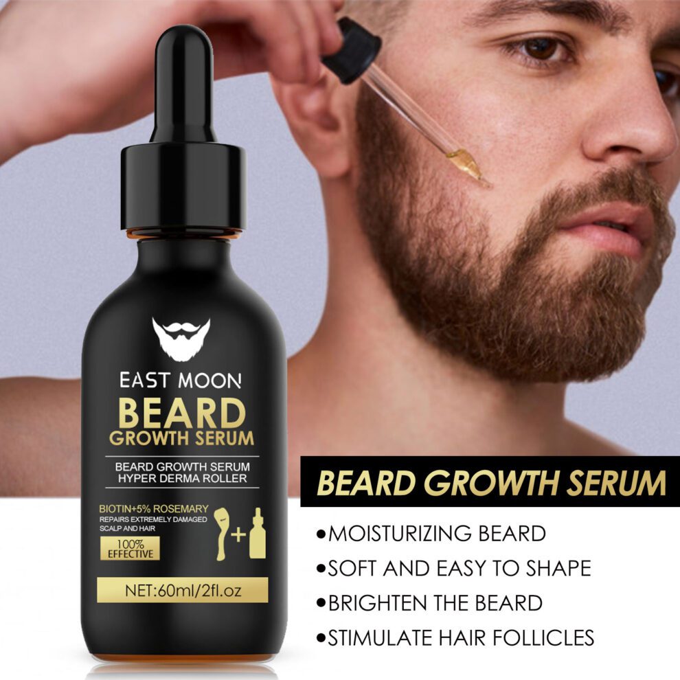 East Moon Men's Beard Care Set - Natural Daily Nourish - Image 4