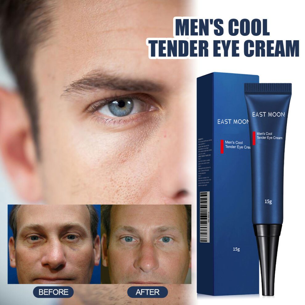 East Moon Men's Daily Care Eye Cream - Natural Moisturizing & Revitalizing - Image 2