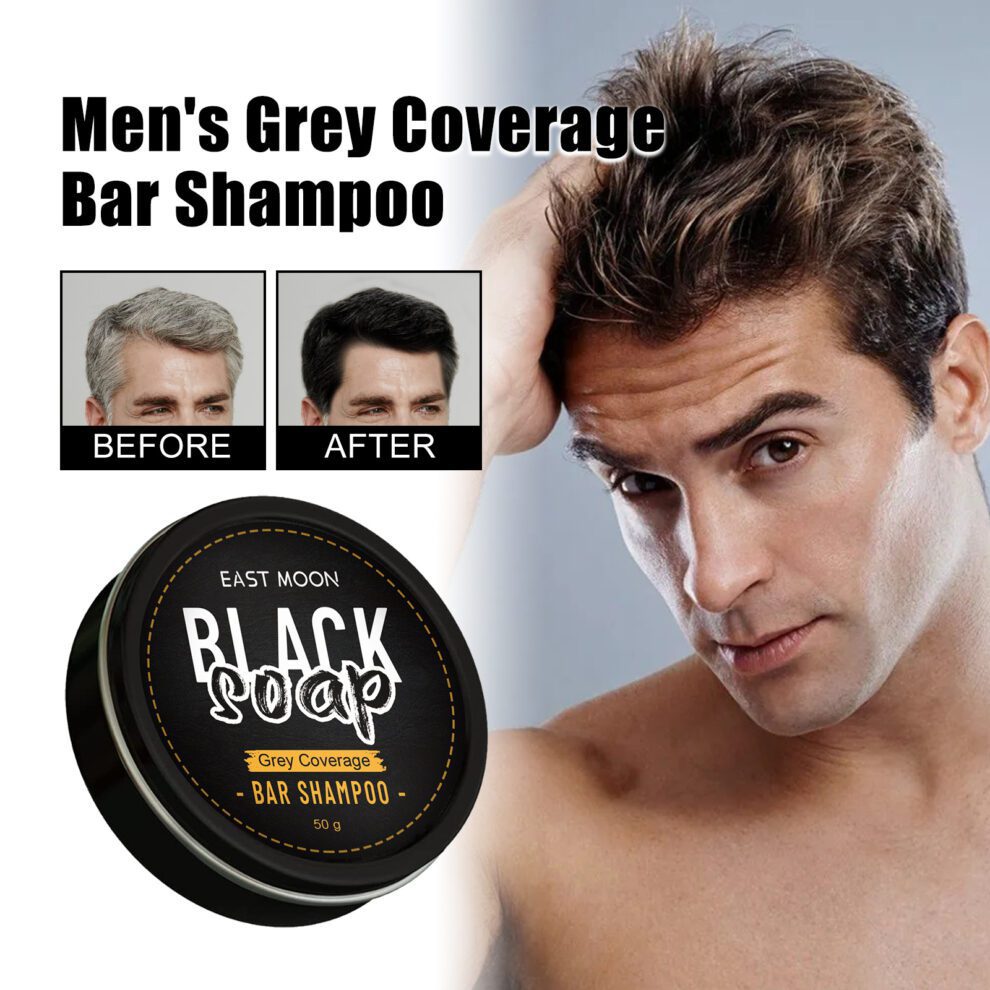 East Moon Men's Daily Shampoo - Natural Care for Rich, Shiny Hair - Image 2