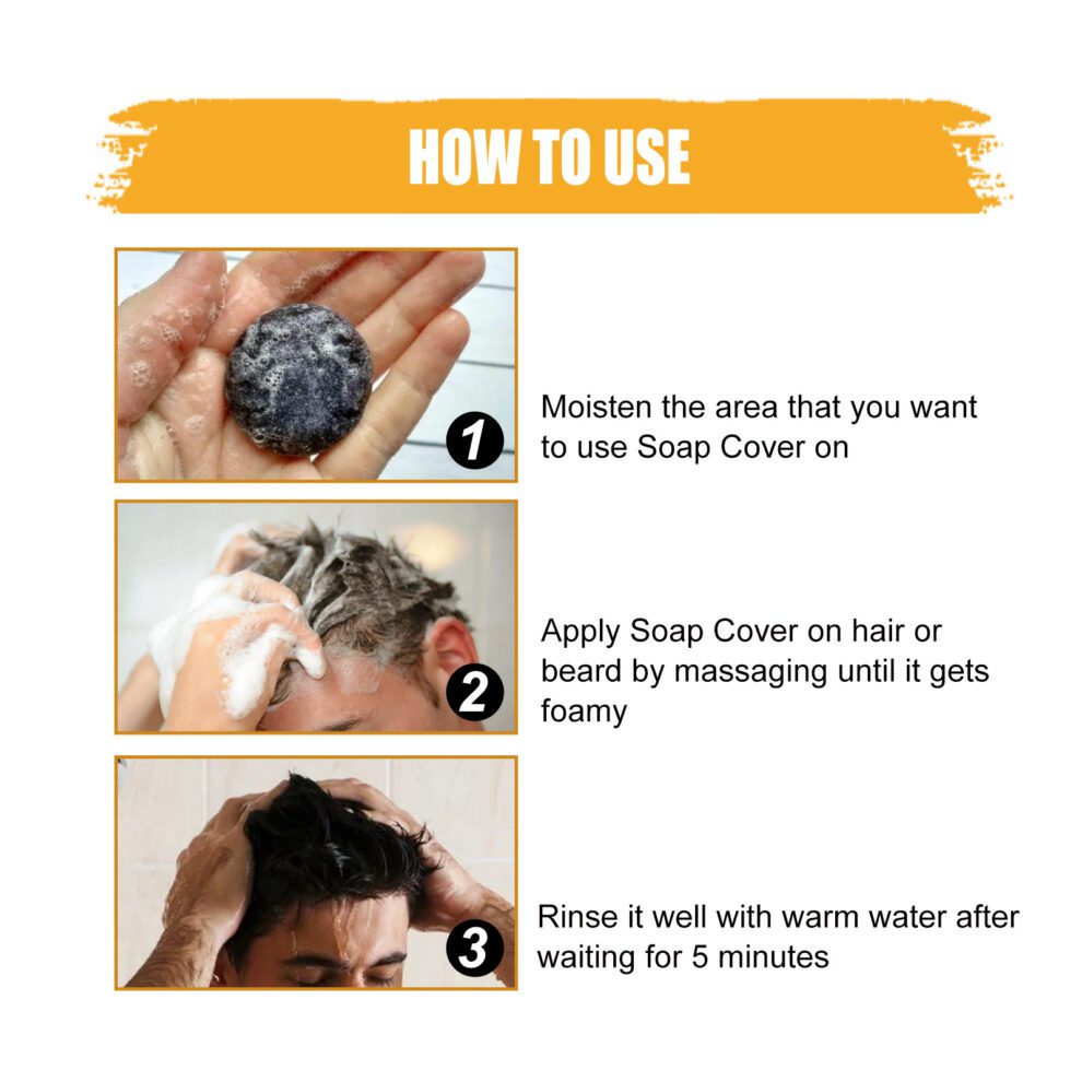 East Moon Men's Daily Shampoo - Natural Care for Rich, Shiny Hair - Image 6