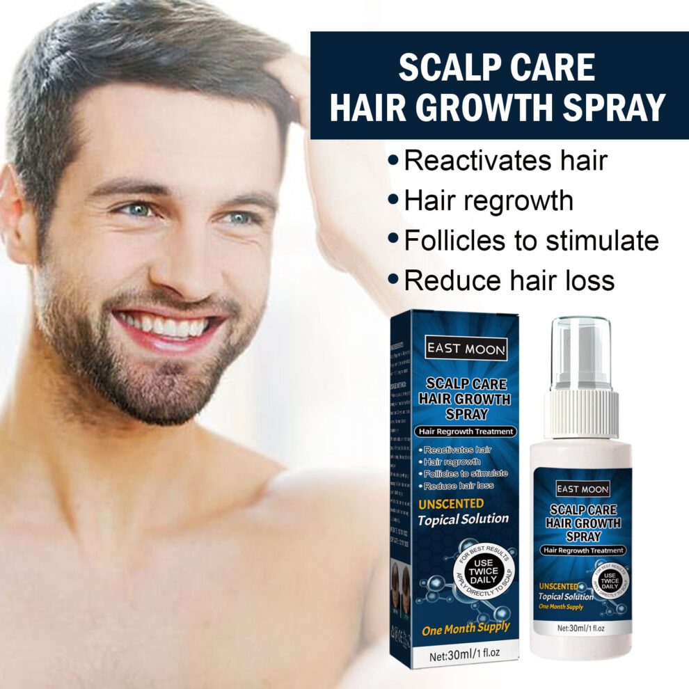East Moon Men's Hair Spray – Natural Care for Thicker, Healthier Hair - Image 4