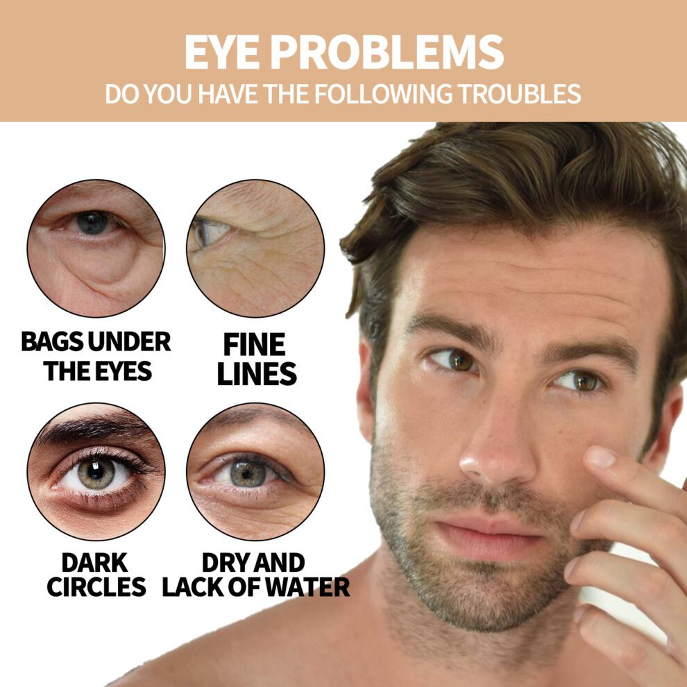 East Moon Men's Hydrating Eye Roller – Gentle Natural Daily Care for Fresh Eyes - Image 3