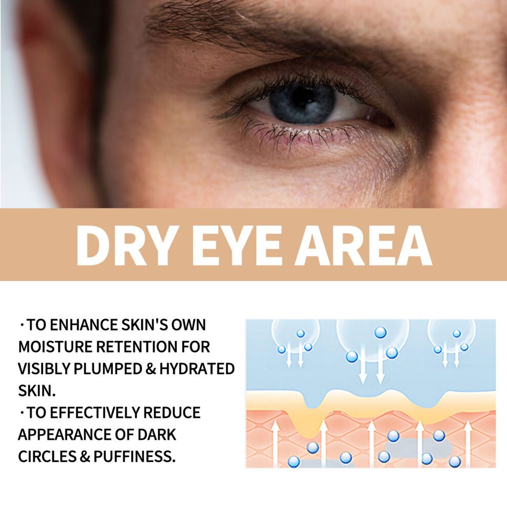 East Moon Men's Hydrating Eye Roller – Gentle Natural Daily Care for Fresh Eyes - Image 4