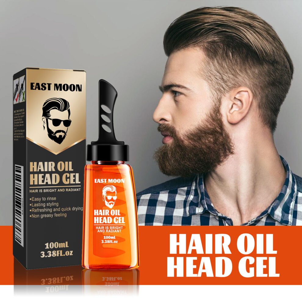 East Moon Men's Wax Comb - Daily Care, Long-Lasting Confident Style - Image 2