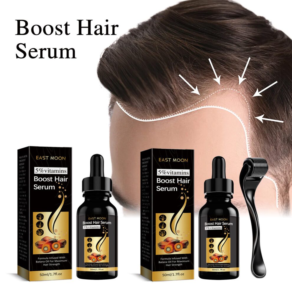 East Moon Natural Hair Serum - Daily Care for Thicker Tresses - Image 2