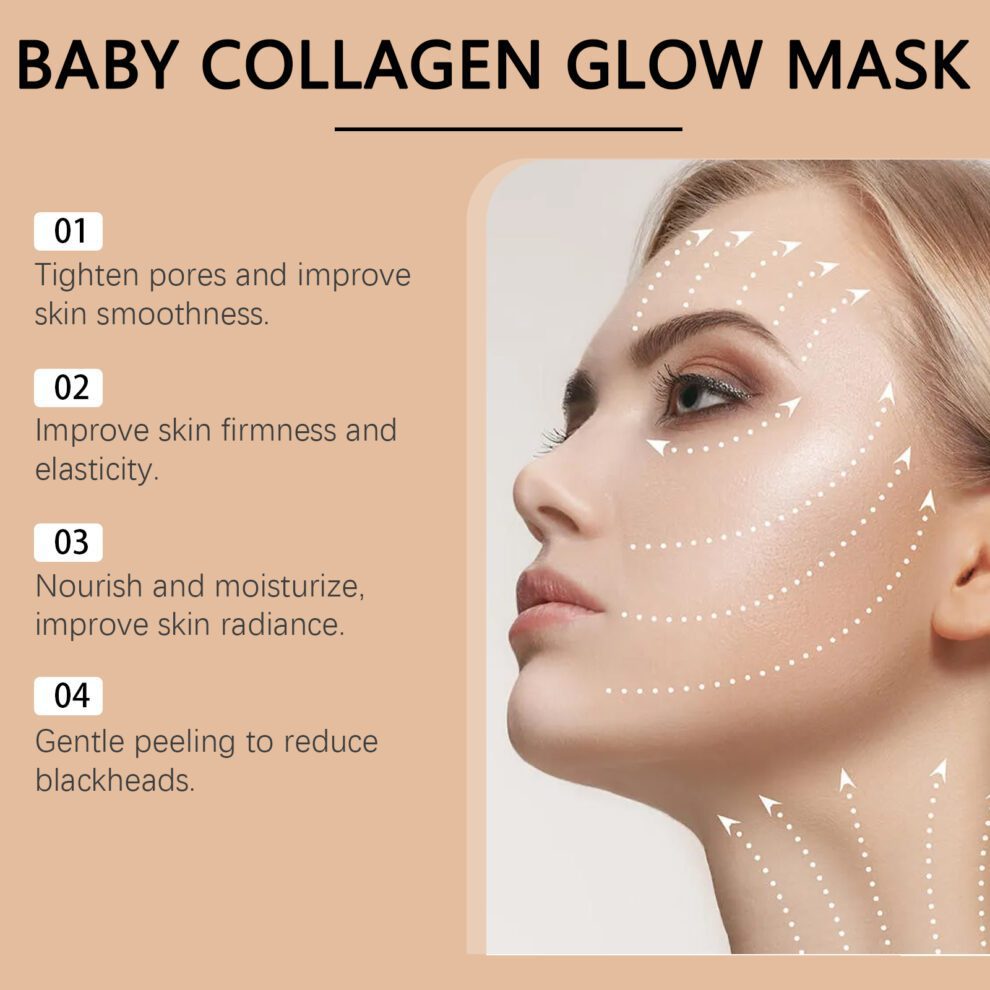 Eelhoe Collagen Peel Mask: Daily Glow, Gentle Hydration - Image 4