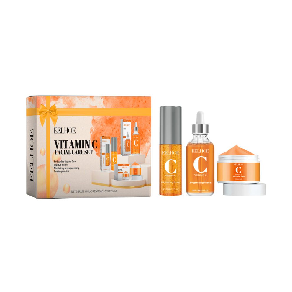 Eelhoe Vitamin C Daily Facial Care Set - Glow & Hydrate Naturally